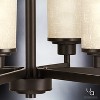 Urban Ambiance Luxury Contemporary Chandelier,  19.75"H x 25"W,  Olde Bronze Finish, UHP2024 - 4 of 4