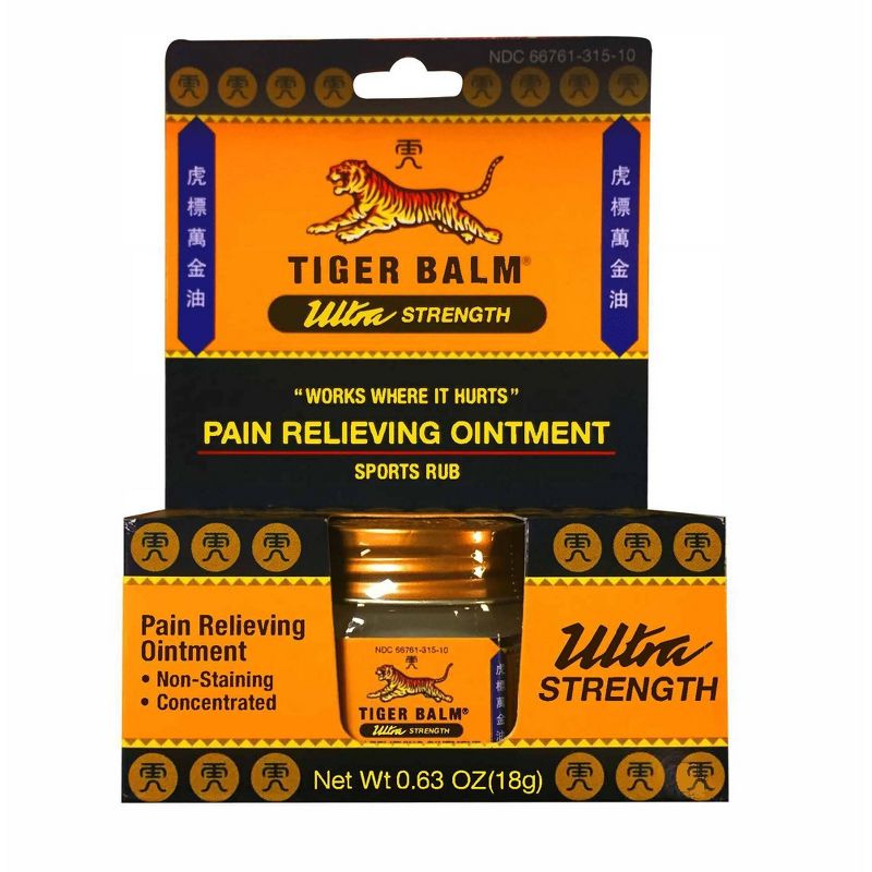 Tiger Balm Ultra Strength Ointment - 0.63oz, 1 of 9