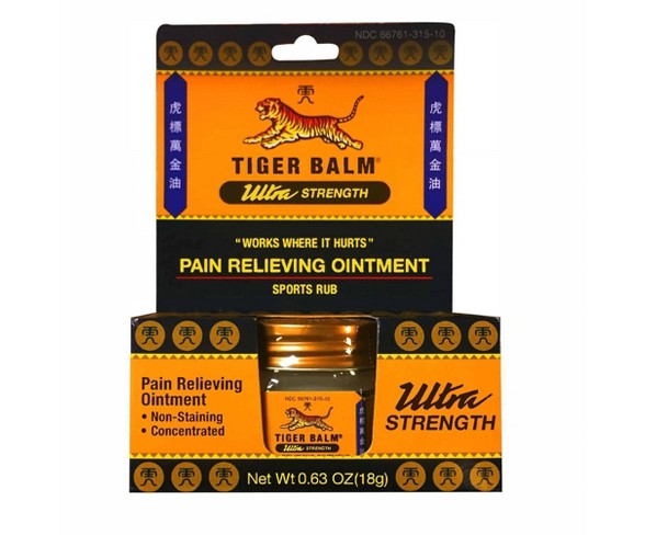 Tiger Balm Ultra Strength Ointment - 0.63 oz