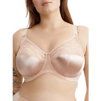 Goddess Women's Verity Lace Full Coverage Wire-free Bra - Gd700218 36j Fawn  : Target
