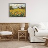 Stupell Industries Sunflower Farm Floral Field Floating Frame Canvas Art - 3 of 4