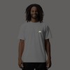 Dalix Rainbow (Glow in the Dark) Embroidered Relaxed Heavy Soft Cotton T Shirt Mens - 2 of 4