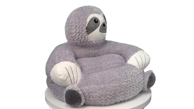 Sloth Plush Character Kids&#39; Chair - Trend Lab, 2 of 7, play video