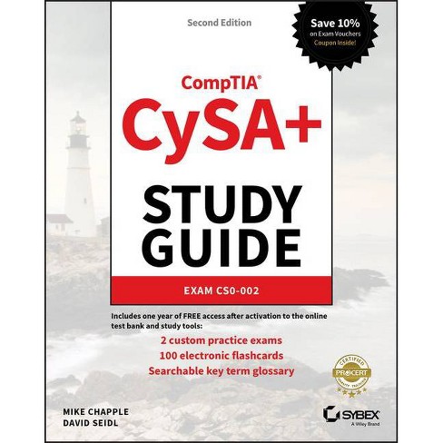 Comptia Cysa+ Study Guide - 2nd Edition By Mike Chapple & David Seidl  (paperback) : Sns-Brigh10