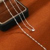 14K Gold or Silver Plated CZ Choker Set for Women: Dainty Gold Chain & Simulated Diamond Pendant, Trendy Jewelry Gift - 4 of 4