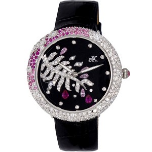 Adee Kaye Women's Majestic Silver Dial Watch - AK2118-LBK - 1 of 1