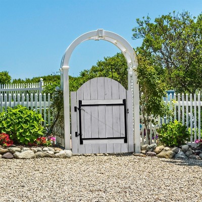 Adjustable Black Steel Frame Gate Building Kit, 36"-60" Wide, 2 Pack