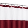 Textured Waffle Weave Shower Curtain with Snap In Liner and 12 Hooks - 2 of 4