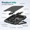 Purely C14 Laptop Cooling Pad 6 Adjustable Stand 4 Fans 3 Fan Modes LED Display 2 USB Ports - 4 of 4