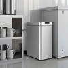 Costway Slim Kitchen Trash Can with Wing Lids 13.2 Gal Automatic Sensor Garbage Can - 2 of 4