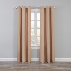BrylaneHome BH Studio Microfiber Grommet Panel - 1 of 4