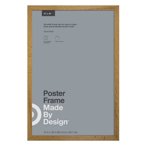 12 X 18 Poster Frame Brown Made By Design Target