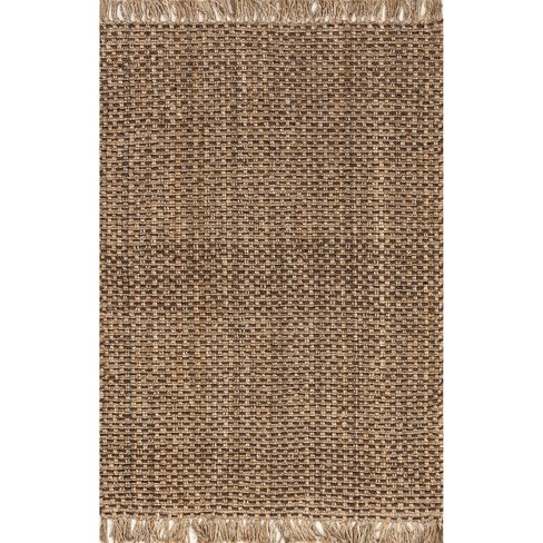 Nuloom Riverlynn Farmhouse Jute Tasseled Indoor Area Rug - image 1 of 4