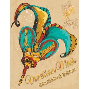 Venetian Mask Coloring Book - by  Julie Little (Paperback) - 1 of 1