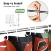 LunaLulinlk Halloween Shower Curtain with Hooks - 4 of 4