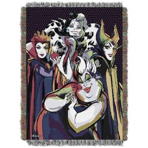Northwest Villains Woven Tapestry Throw Blanket, 48" x 60", Villainous Group - 1 of 4