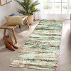 Modern Non-Slip Low Pile Carpet Ultra Soft Foldable Lightweight Mat for Hallway Kitchen Bedroom Laundry Entryway - 3 of 4