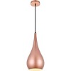 Elegant Lighting Nora 1 Light Honey Gold Pendant - 3 of 4