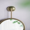 SEVOBAL Bathroom Vanity Mirrors Set 2 Circle Wall Mirrors Durable Iron Frame Premium Surface Coating Clear Visibility, Gold, 11"*2.2"*28.5" - 4 of 4