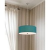Cal 60W x 4 Lonoke Pendant Fixture with hardback Drum Shade, Plum, 22.00x24.00x24.00 (FX-3744-PUR) - 2 of 4