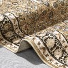 TackView Washable   Trellis Vintage Indoor Soft Anti-Slip Carpet Boho Floral Distressed Aesthetic Foldable Thin - 3 of 4