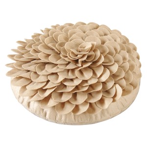 C&F Home 16" x 16" Flower Petals Round Accent Throw Pillow - 1 of 1
