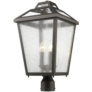 Bayland Outdoor Aluminum Light Fixture - 3 Bulbs, Dimmable, Wet Rated, 20.5" Tall - 1 of 1
