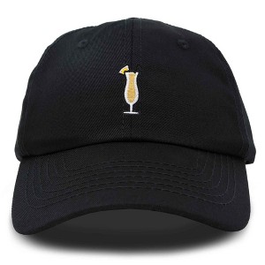 Dalix Pina Colada Embroidered Cap Cotton Baseball Cute Cool Dad Hat Womens - 1 of 4