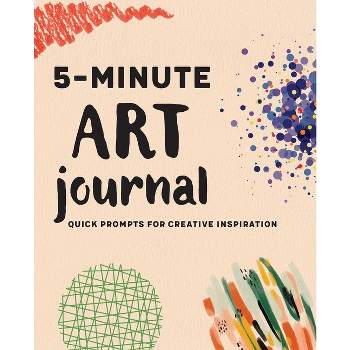 5-Minute Art Journal - by  Rockridge Press (Paperback)