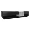 74.8" Stylish TV Stand for TVs Up to 80", Two-tone Media Console with Multifunctional Compartment - ModernLuxe - image 4 of 4