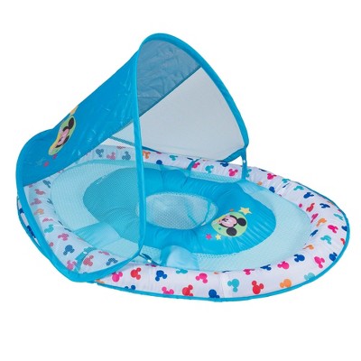 baby swim float with shade