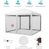 10x10ft Easy Pop-Up Canopy, Outdoor Screen Tent with Mosquito Netting, 2 Zipper Doors, and Roller Bag for Yard Camping Picnic Party Events - 2 of 4