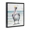 Stupell Industries Pelican Bird Standing on Beach, 17" x 21" - 3 of 4