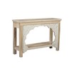 Taran Designs,Grayson Carved Solid Wood Console Table - 2 of 4