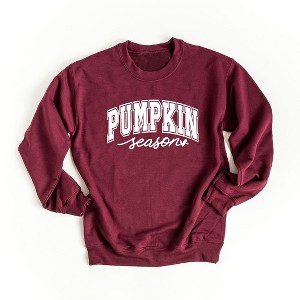 Simply Sage Market Women's Graphic Sweatshirt Pumpkin Season Bold - 1 of 4