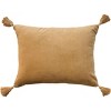 Mina Victory Vintage Floral Center 18" x 22" Coral Indoor Throw Pillow - 4 of 4