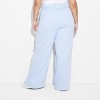 Women's Leisure Graphic Lounge Pants - Light Blue - 2 of 3