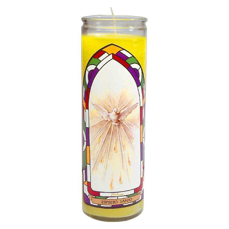 Jar Candle Espiritu Santo Yellow - Continental Candle, 1 of 6