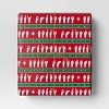 30" 50 sq ft Christmas Roll Wrap American Sign Language on Red - Wondershop™ - 2 of 3