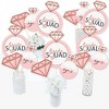 Big Dot of Happiness Bride Squad - Rose Gold Bridal Shower or Bachelorette Party Centerpiece Sticks - Table Toppers - Set of 15 - 2 of 4