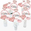 Big Dot of Happiness Bride Squad - Rose Gold Bridal Shower or Bachelorette Party Centerpiece Sticks - Table Toppers - Set of 15 - image 2 of 4