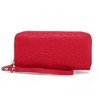 MKF Collection Ellie Genuine Leather Flower-Embossed Women’s Wristlet Wallet by Mia K - 2 of 4