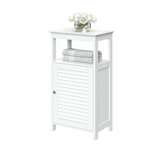 Free Standing Cabinet With Shutter Door White Target