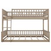 Merax Full XL Over Queen Bunk Bed with Ladder - 4 of 4