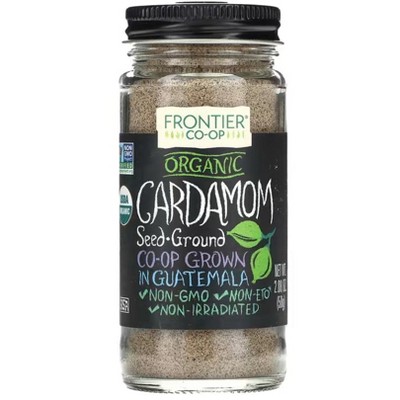 Frontier Co-op, Organic Cardamom Seed, Ground, 2.08 oz