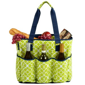 Picnic at Ascot Side Sided Cooler Tote with Multiple pockets - 1 of 4