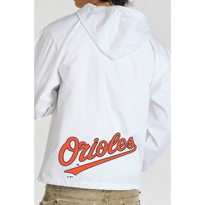 MLB Baltimore Orioles Men's Champion White Packable Jacket - XL — фото 3