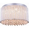 Elegant Lighting Influx 10 light Chrome Flush Mount Clear Royal Cut Crystal - 2 of 2