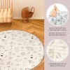 Hakuna Matte: Stylish Baby Play Mat: Car - 47x47", 16 Foam Floor Tiles - 4 of 4
