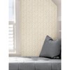 NuWallpaper Ochre Holden Peel and Stick Wallpaper: Removable Abstract Yellow PVC, Self-Adhesive, 30.75 Sq Ft Coverage - 3 of 4